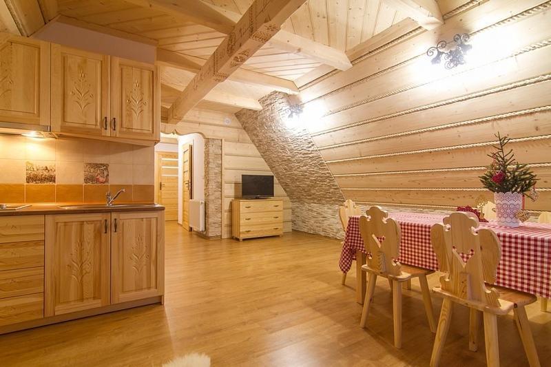 Folk Resort Domki I Apartamenty مورزاسيخله الغرفة الصورة
